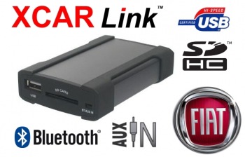 Adaptér USB/SD/Bluetooth handsfree - Fiat