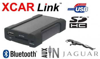 Adaptér USB/SD/Bluetooth handsfree - Jaguar