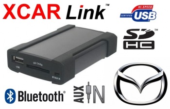 Adaptér USB/SD/Bluetooth handsfree - Mazda