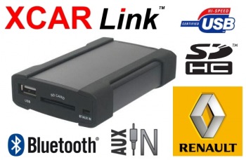 Adaptér USB/SD/Bluetooth handsfree - Renault