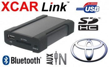 Adaptér USB/SD/Bluetooth handsfree - Toyota