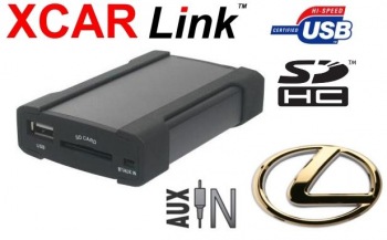 Adaptér USB/SD MP3 vstup pro autorádio Lexus