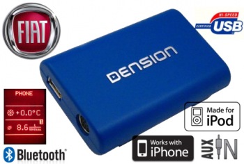 DENSION Gateway Lite 3 Bluetooth handsfree Fiat