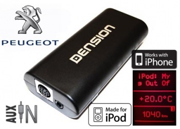 Gateway 100 DUAL CAN - integrace iPod/iPhone do Peugeotu