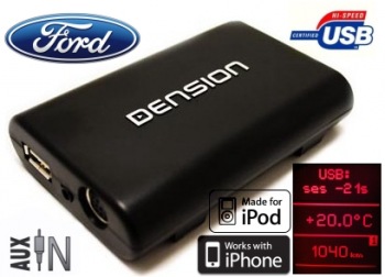 Gateway 300 DUAL CAN - USB/iPod/iPhone Ford