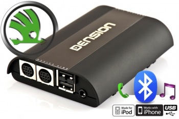 Gateway PRO BT - USB/iPod/Bluetooth handsfree Škoda