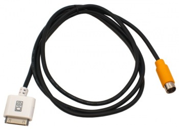 DENSION kabel s držákem pro iPod/ iPhone s nabíjením