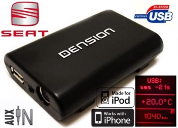 Gateway 300 CAN - USB/iPod/iPhone Seat