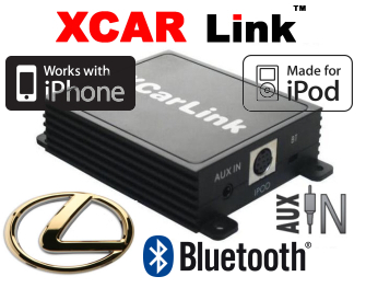 Auto adaptér iPod/iPhone a Bluetooth - Lexus