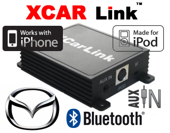 Auto adaptér iPod/iPhone a Bluetooth - Mazda