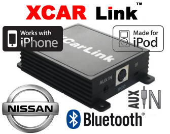 Auto adaptér iPod/iPhone a Bluetooth - Nissan
