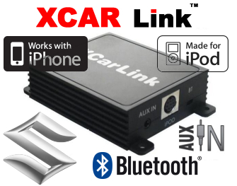 Auto adaptér iPod/iPhone a Bluetooth - Suzuki