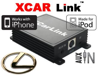 Adaptér iPod/iPhone vstup pro autorádio Lexus