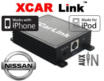 Adaptér iPod/iPhone vstup pro autorádio Nissan