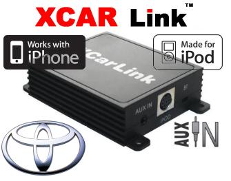 Adaptér iPod/iPhone vstup pro autorádio Toyota