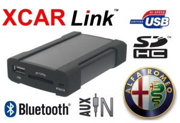 XCarLink Adaptér USB/SD/Bluetooth Alfa Romeo