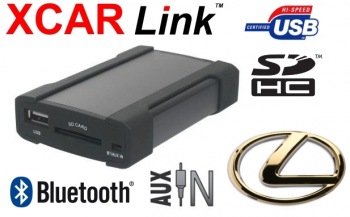 Adaptér USB/SD/Bluetooth handsfree - Lexus