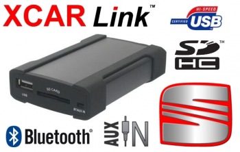 Adaptér USB/SD/Bluetooth handsfree - Seat