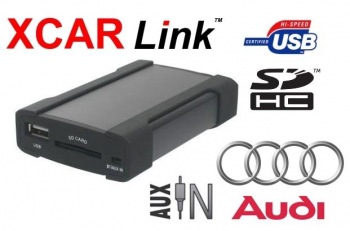 XCarLink Adaptér USB/SD MP3 vstup pro autorádio Audi
