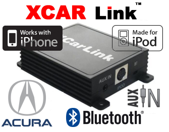 XCarLink iPod/iPhone a Bluetooth - Acura