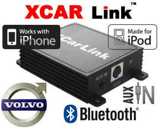 Auto adaptér iPod/iPhone a Bluetooth - Volvo