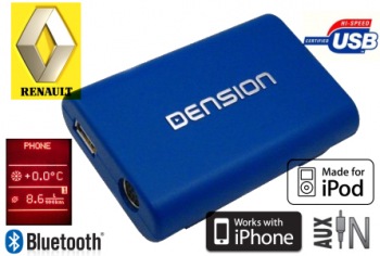 DENSION Gateway Lite 3 Bluetooth handsfree Renault