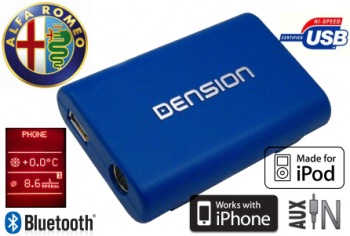 DENSION Gateway Lite 3 Bluetooth handsfree Alfa Romeo