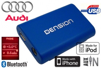 DENSION Gateway Lite 3 Bluetooth handsfree Audi